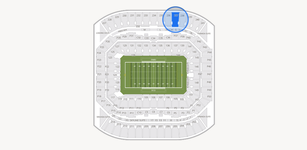 Camping World Stadium Seating Chart