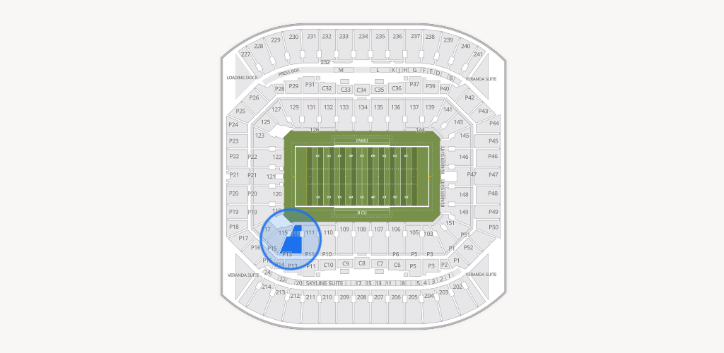 Camping World Stadium Seating Chart