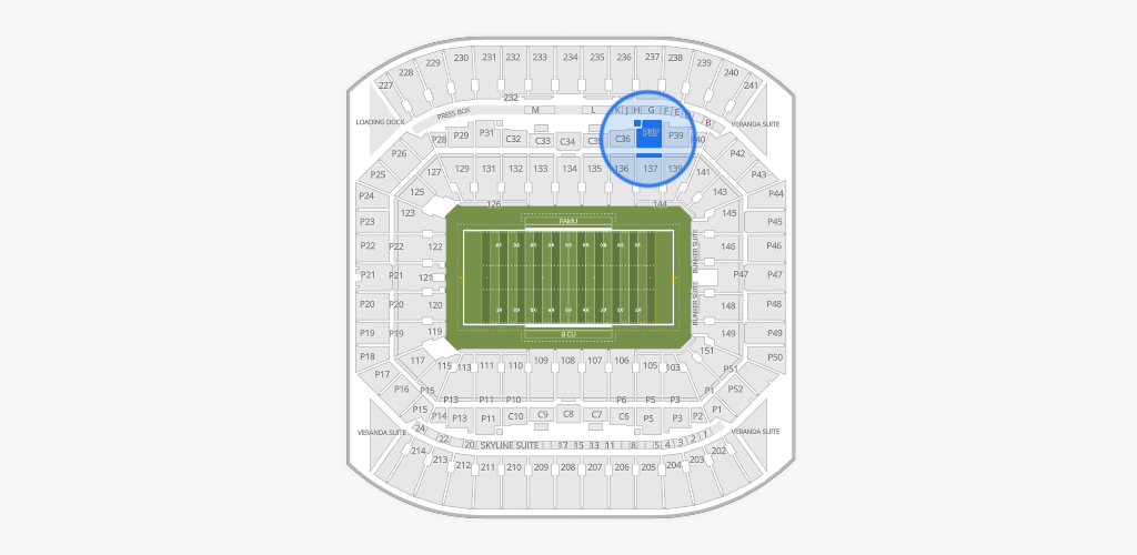 Camping World Stadium Seating Chart