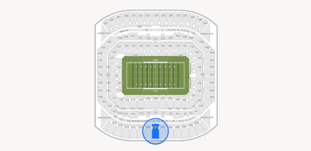 Camping World Stadium Seating Chart