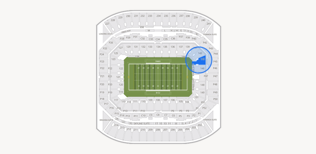 Camping World Stadium Seating Chart