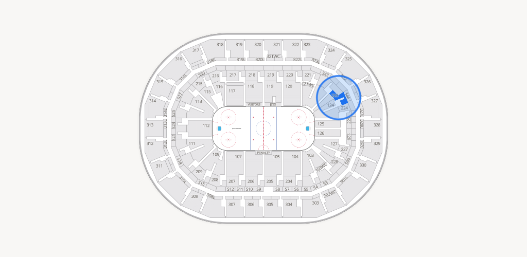 Canada Life Centre Seating Chart