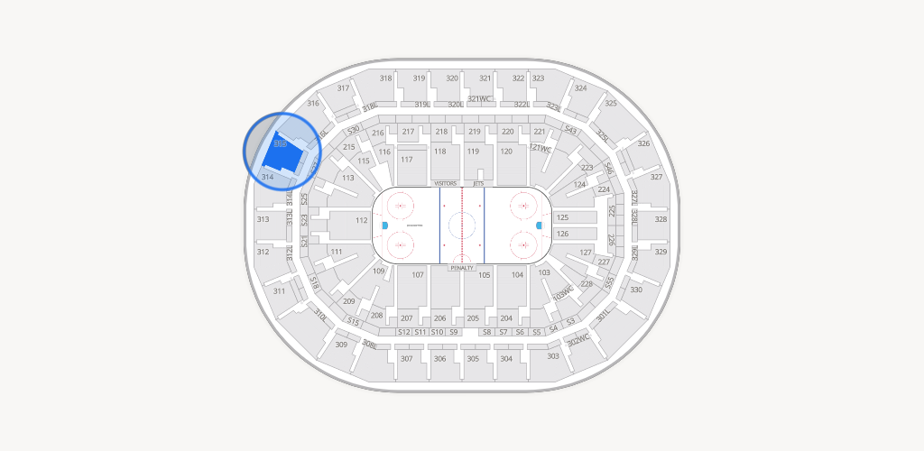 Canada Life Centre Seating Chart