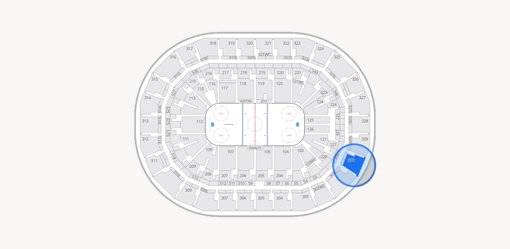 Canada Life Centre Seating Chart