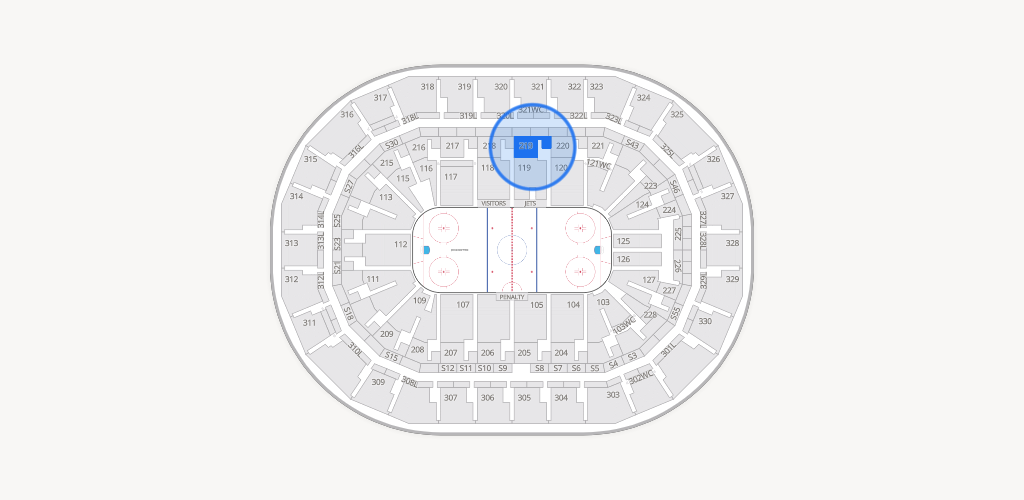Canada Life Centre Seating Chart
