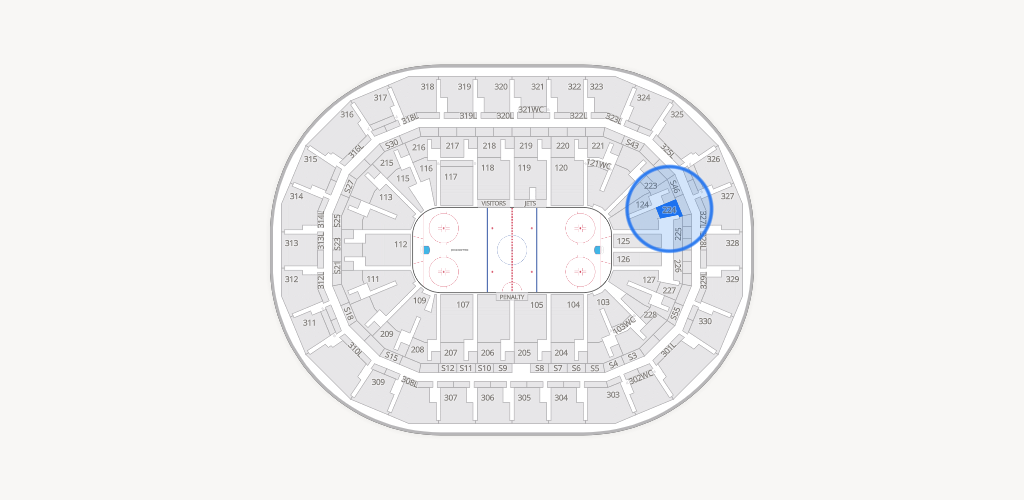 Canada Life Centre Seating Chart