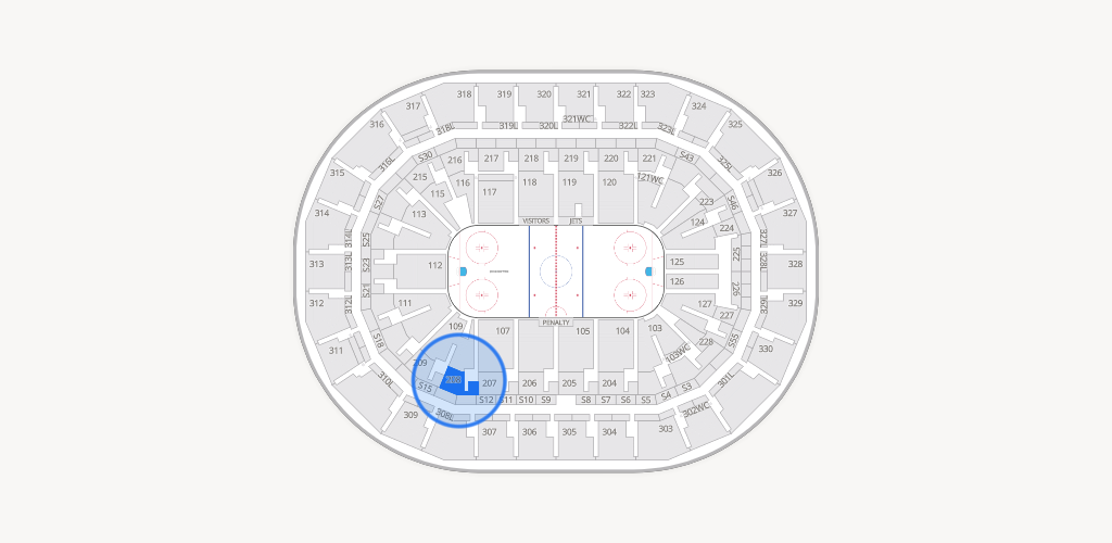 Canada Life Centre Seating Chart
