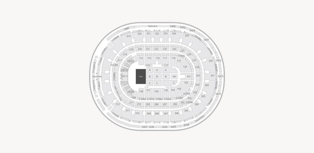 Canadian Tire Centre Seating Chart
