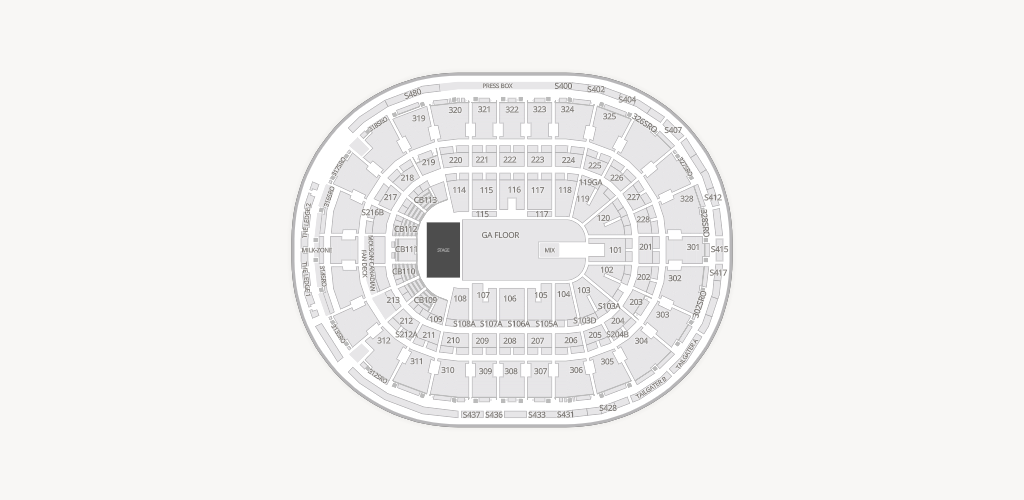 Canadian Tire Centre Seating Chart