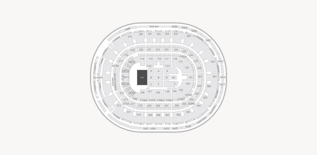 Canadian Tire Centre Seating Chart