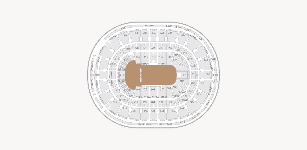 Canadian Tire Centre Seating Chart