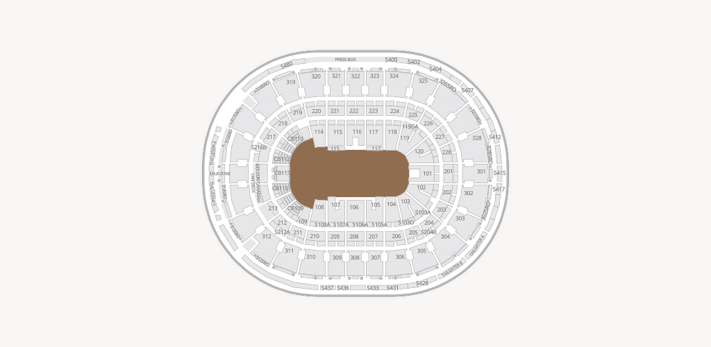 Canadian Tire Centre Seating Chart