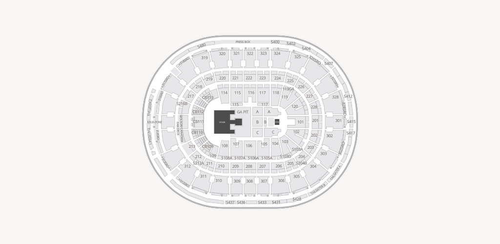 Canadian Tire Centre Seating Chart