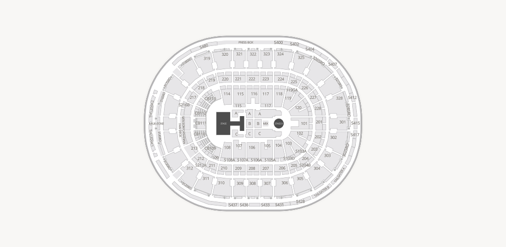 Canadian Tire Centre Seating Chart