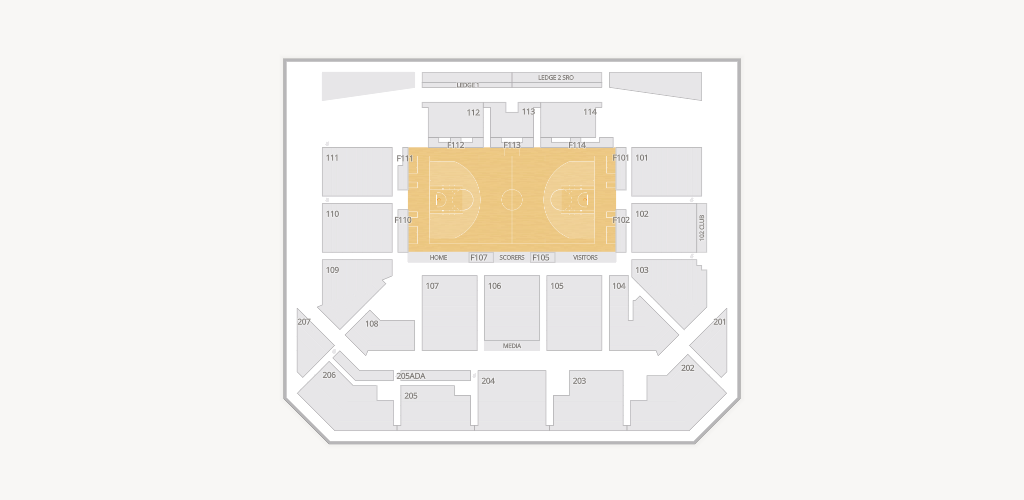 CareFirst Arena Seating Chart