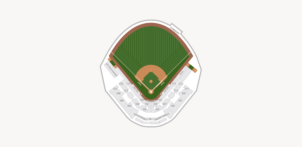 Carilion Clinic Field Seating Chart