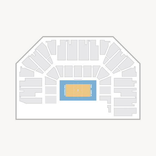 Carmichael Arena seating chart