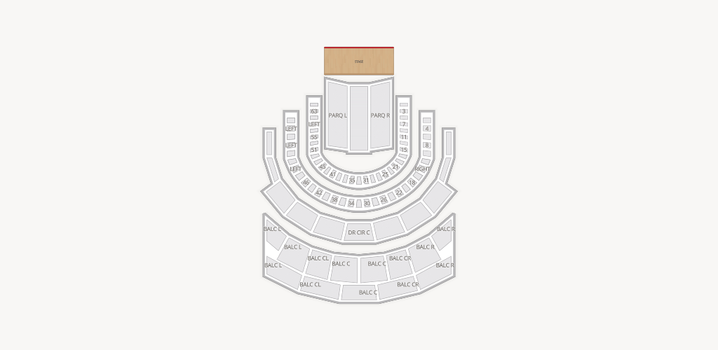 Carnegie Hall Seating Chart
