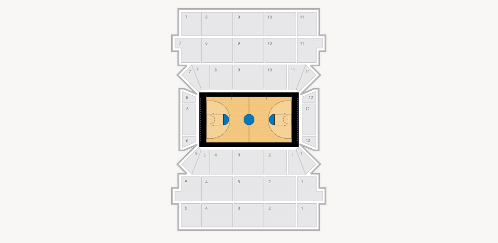 Carnesecca Arena Seating Chart