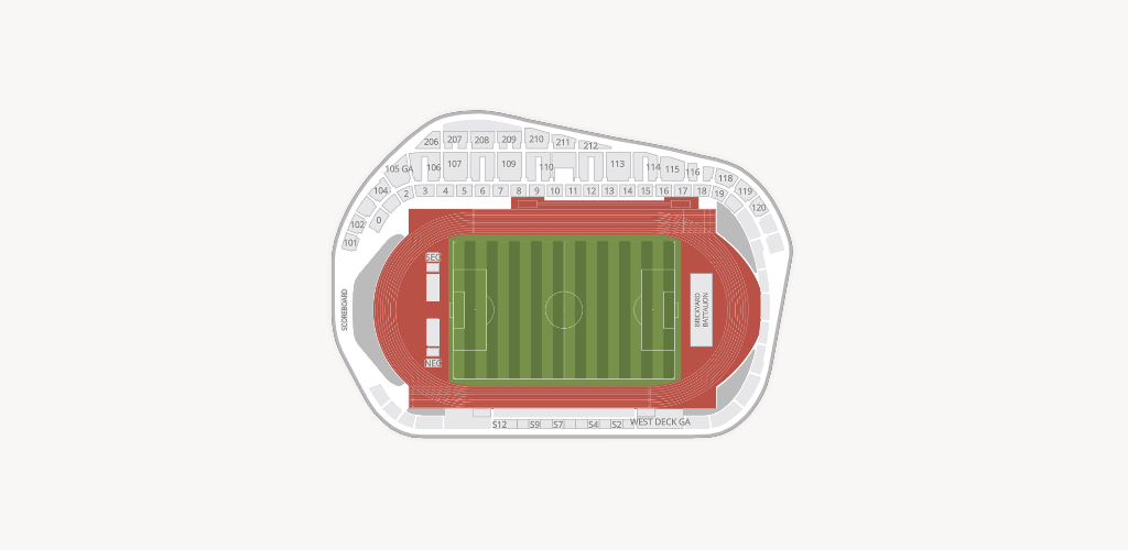 Carroll Stadium Seating Chart