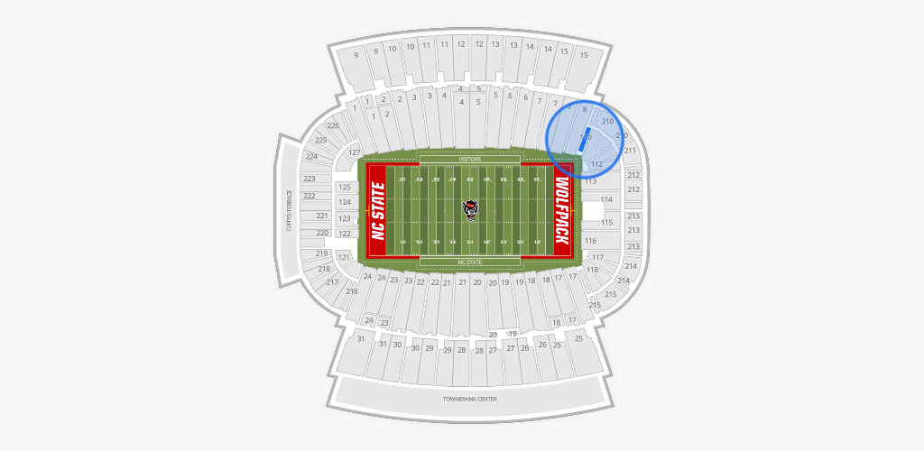 Carter-Finley Stadium Seating Chart