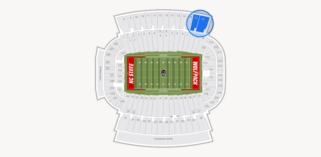 Carter-Finley Stadium Seating Chart