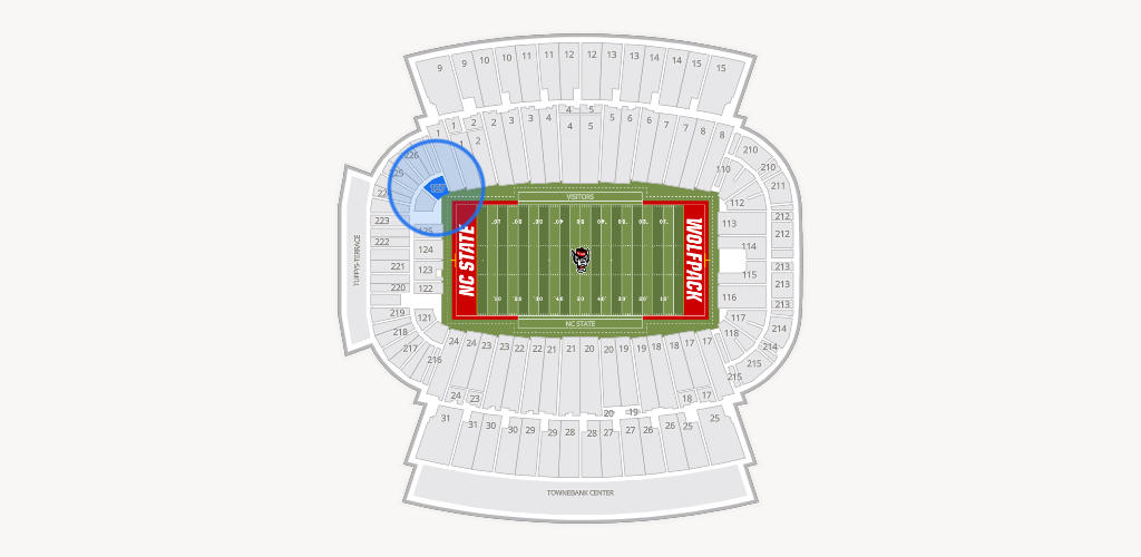 Carter-Finley Stadium Seating Chart