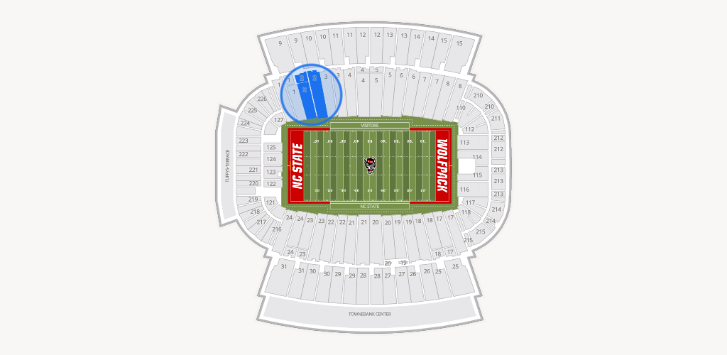 Carter-Finley Stadium Seating Chart