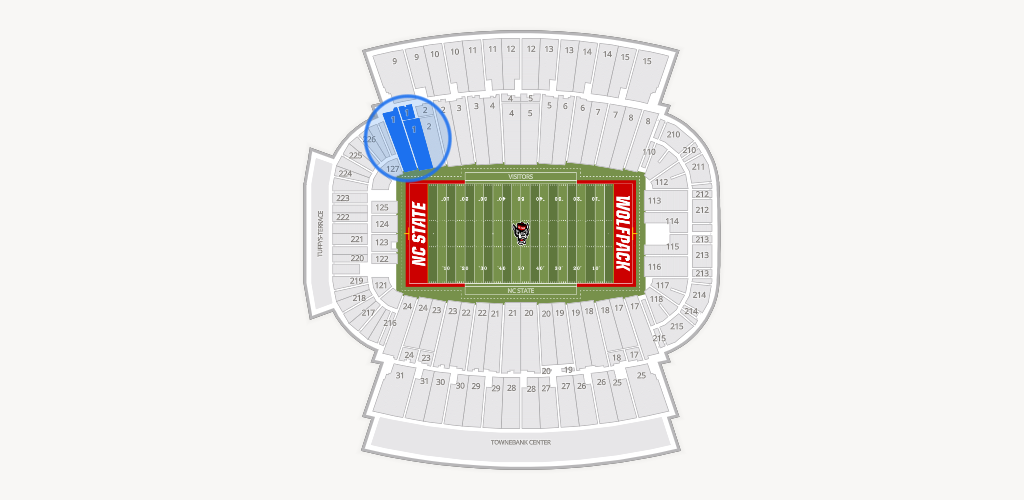 Carter-Finley Stadium Seating Chart