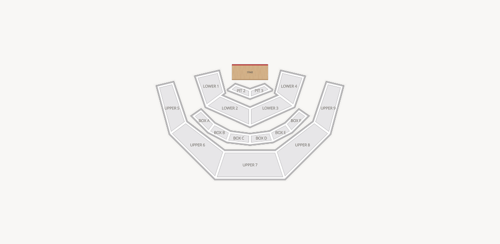 Casa Manana Seating Chart
