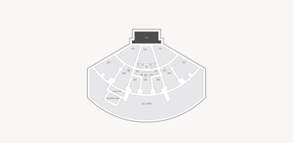 Cascades Amphitheater Seating Chart
