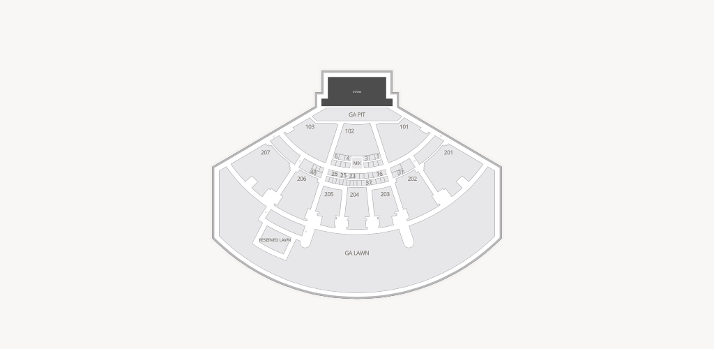 Cascades Amphitheater Seating Chart