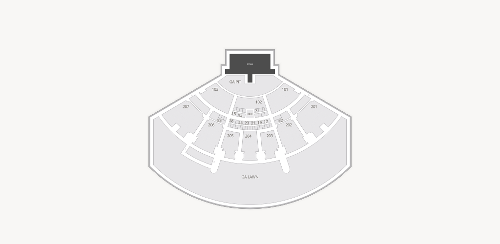 Cascades Amphitheater Seating Chart