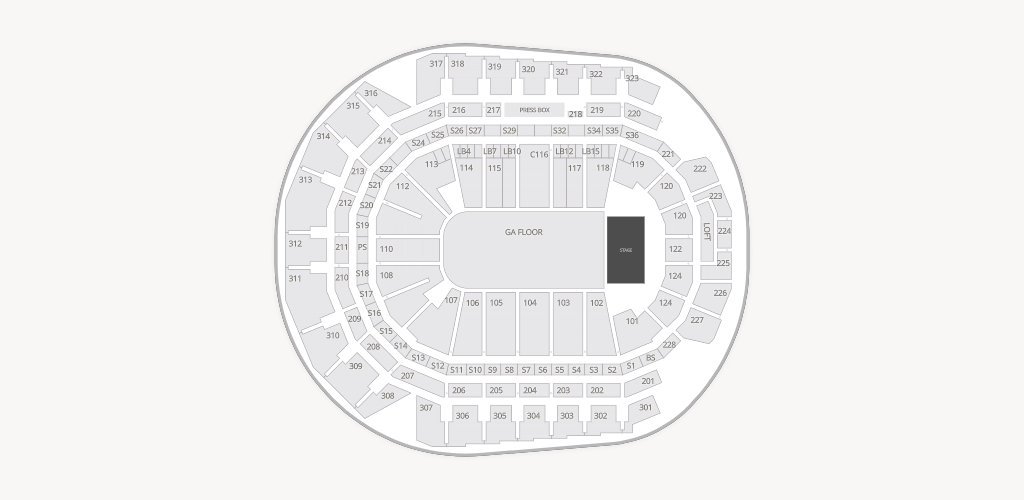Casey's Center Seating Chart
