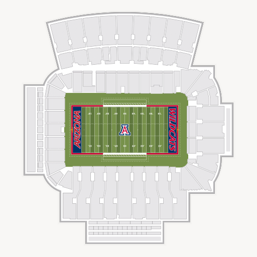 Casino Del Sol Stadium seating chart