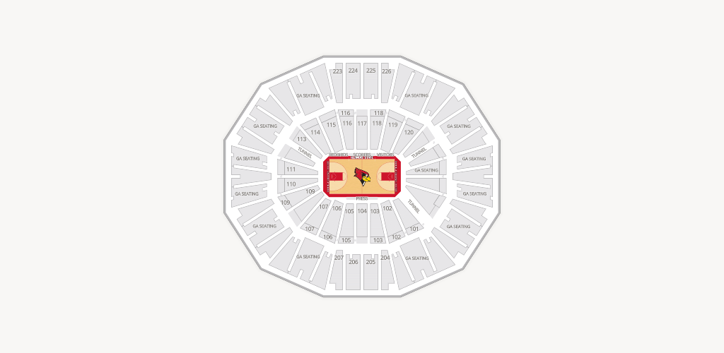 CEFCU Arena Seating Chart