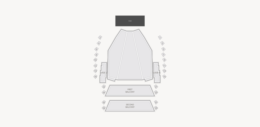 Centennial Concert Hall Seating Chart