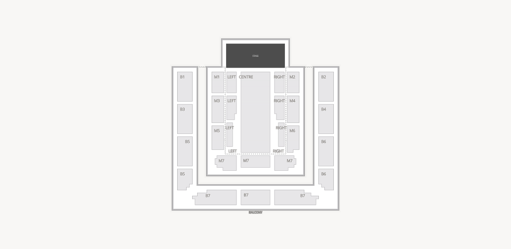 Centennial Hall - Ontario Seating Chart