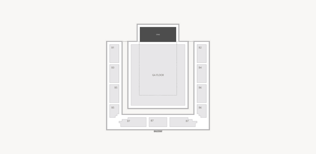 Centennial Hall - Ontario Seating Chart