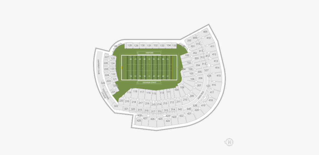 Center Parc Stadium Seating Chart