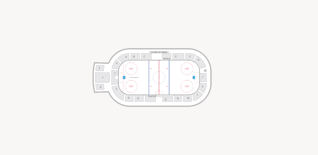 Centre Agnico Eagle Seating Chart