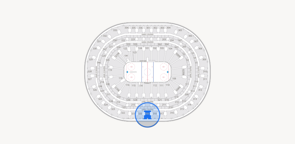 Centre Bell Seating Chart