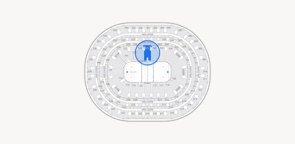 Centre Bell Seating Chart