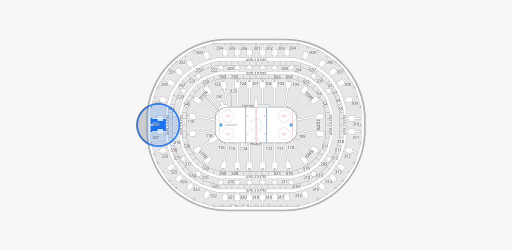 Centre Bell Seating Chart