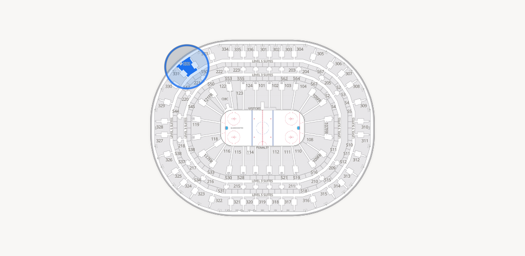 Centre Bell Seating Chart