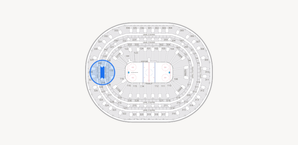 Centre Bell Seating Chart