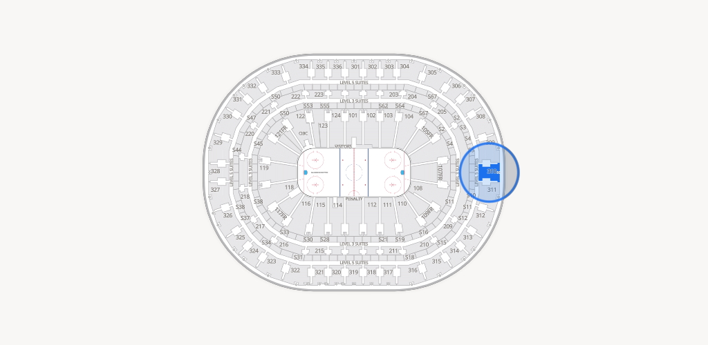 Centre Bell Seating Chart