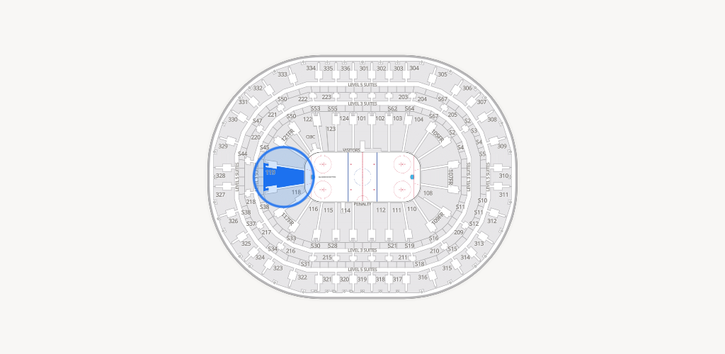 Centre Bell Seating Chart