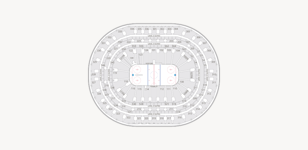 Centre Bell Seating Chart