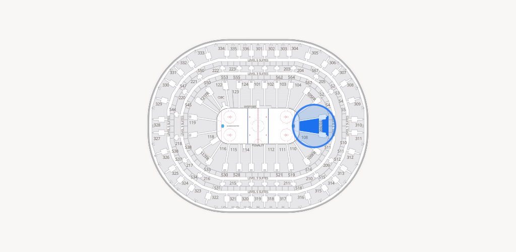 Centre Bell Seating Chart